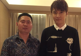 广州开丰与明星合影